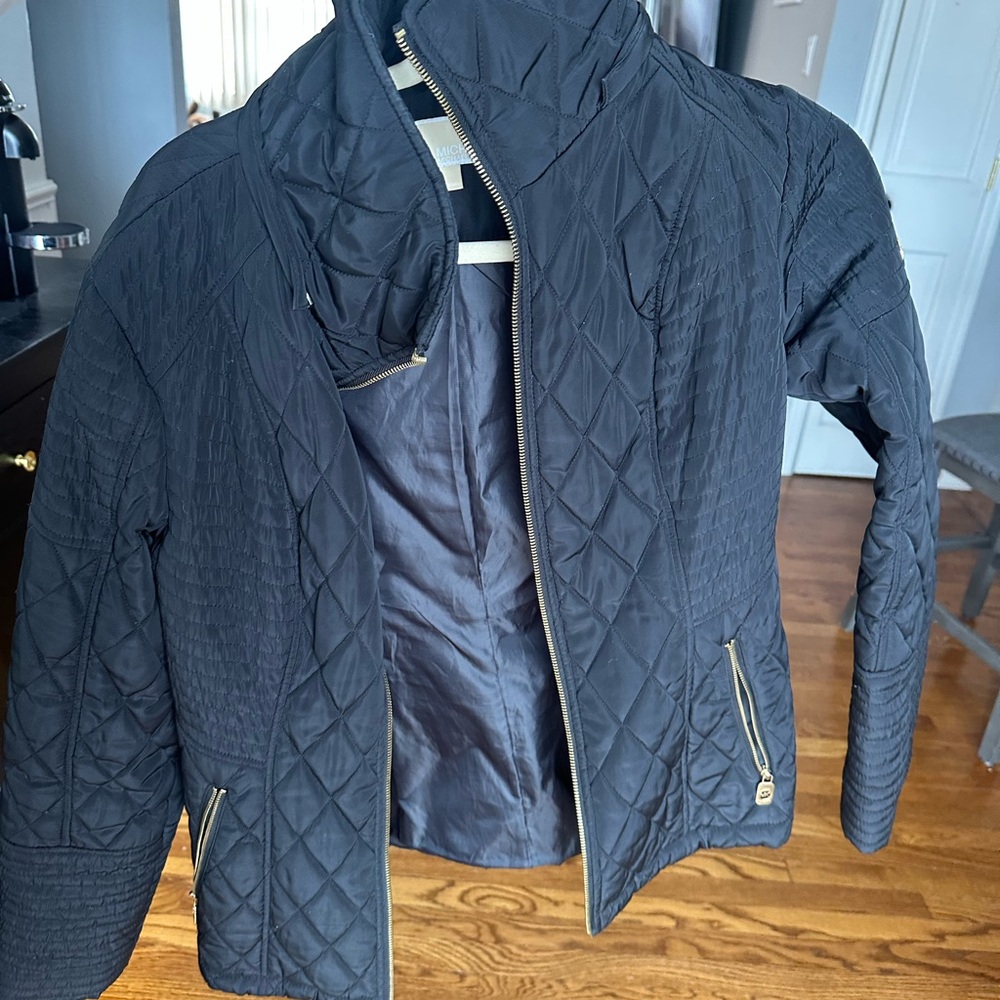 Michael Kors Black Quilted Puffer Jacket
